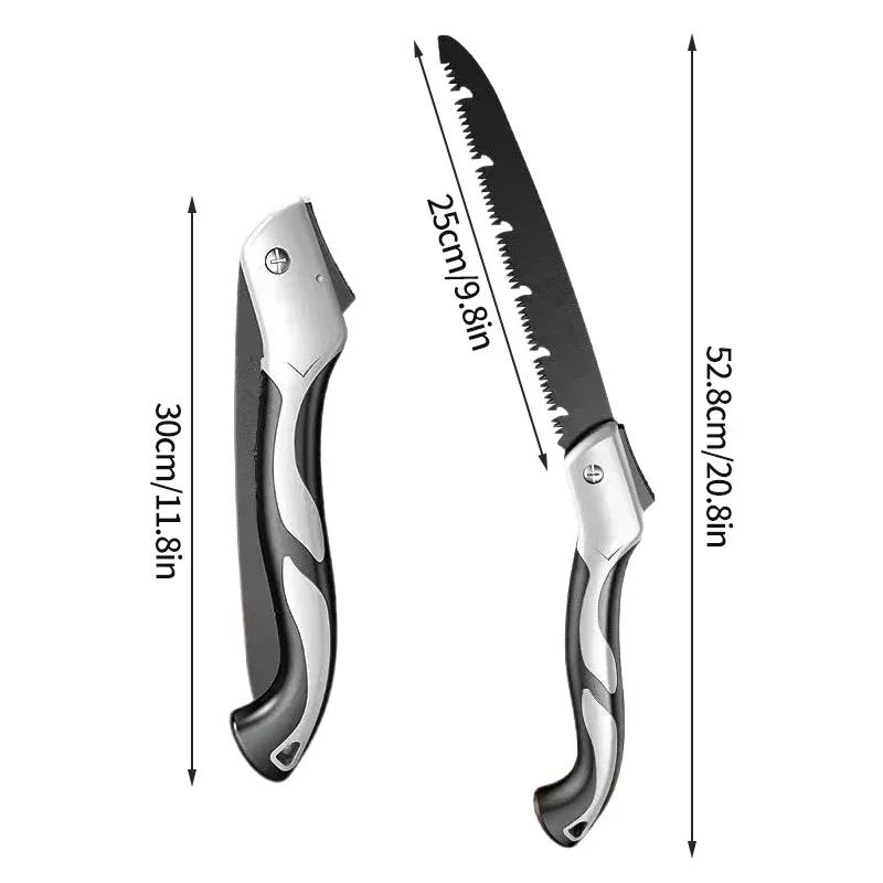 

Gardening Portable Saw Secateurs Outdoor Logging Folding Hand Saw For The Garden Multifunctional Pruner Grip Tok Foldable Tools Set
