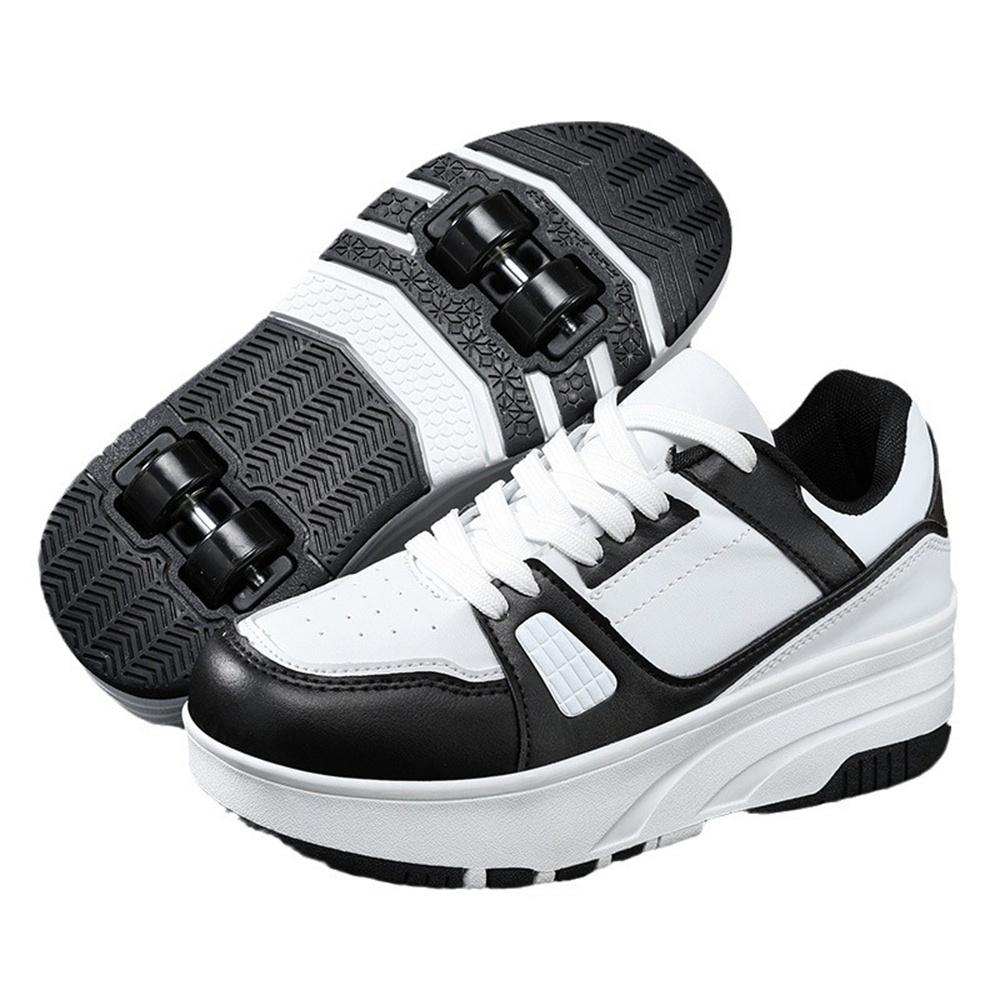 

Обувь для катания на роликах Детская спортивная обувь на колесиках Детская обувь для катания на роликах Модная обувь для спорта на открытом воздухе Обувь для скейтбординга 38 чёрный