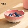 Sophisticated Ceramic Kitchen Decor Berry Washing Bowl with Drainage Holes, Fruit Essential for Lovers Rinse Basin, Colander Fresh Berries Vegetables