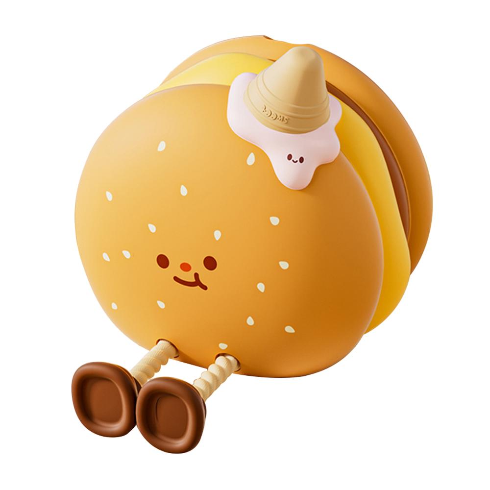 

A055 Hamburger Silicone Night Light Touch Control Rechargeable Bedside Lamp A