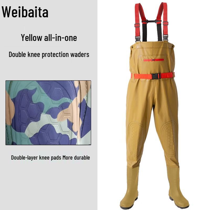 Weibaida Double Knee Waterproof Waders