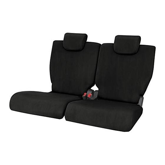 BONFORM Seat Cover, Skinny Knit, Light Vehicle, Fully Washable, Water Repellent Material, Compatible with Rear Seat Belts, Stretchable Fabric,