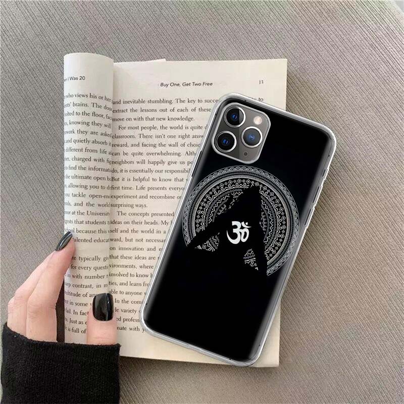 Om Symbol Meditation and Creativity Phone Case For Apple Iphone 12 13 Mini 14 15 Pro 17 Pro Max Air 11 16E 16 Plus She