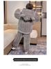 Boys' Thick Flannel Pajama Set - Children's Coral Fleece, Spring/Autumn 2025.