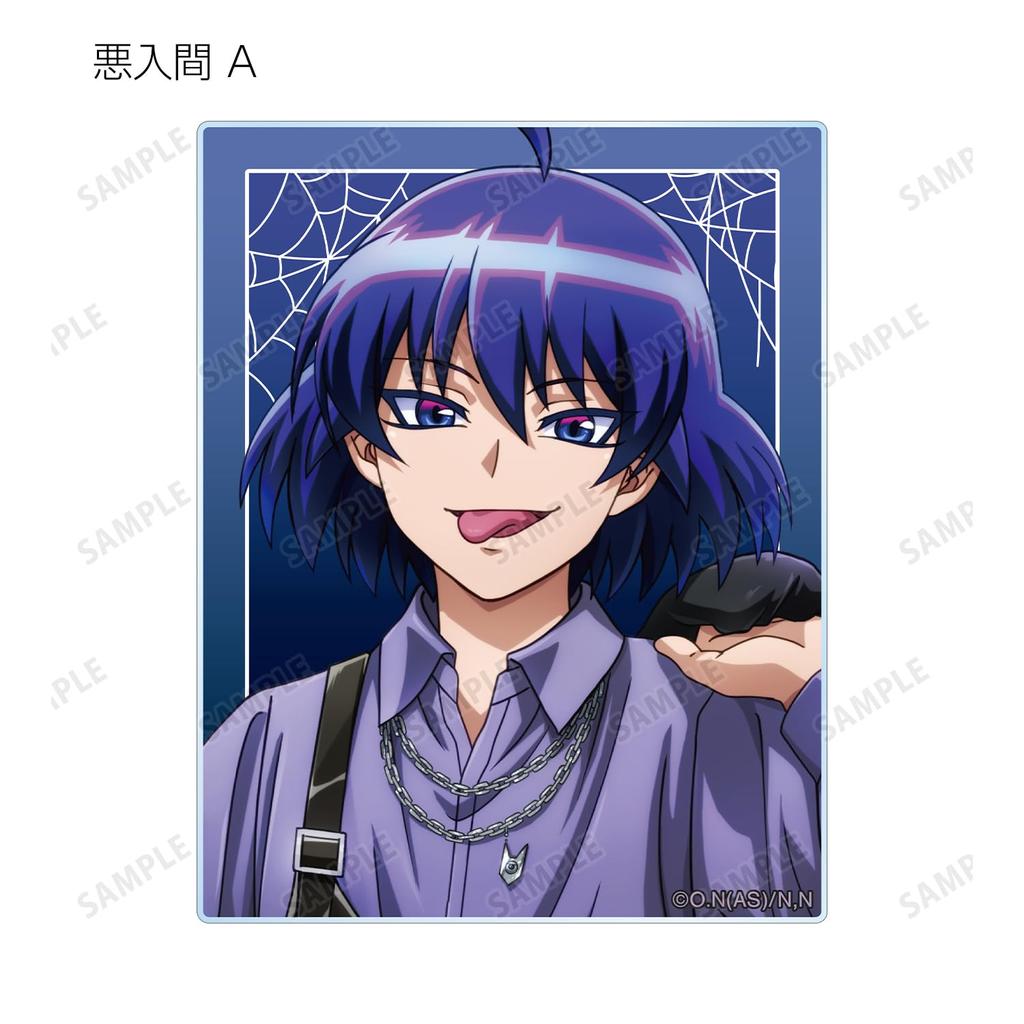 Welcome to Demon Original Illustration Black Coordinate Trading Acrylic Cards Box of 12 School! Iruma-kun Ver.