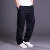 Pants Men's Loose Large Size Straight-leg Pants Men's Pants Cotton Tooling Casual Long Pants