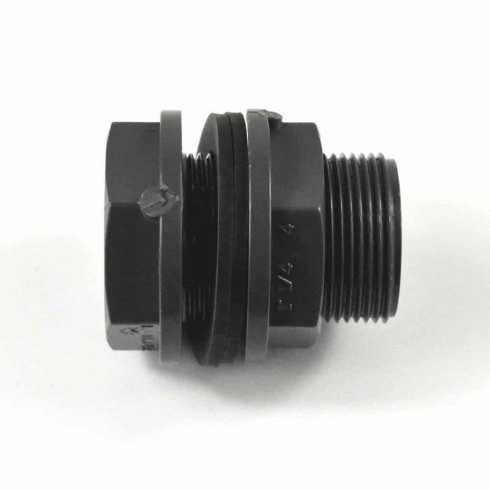 Raccord PVC manchon à coller x Mâle x Femelle 32 x 1 1/2" x 1" PN10