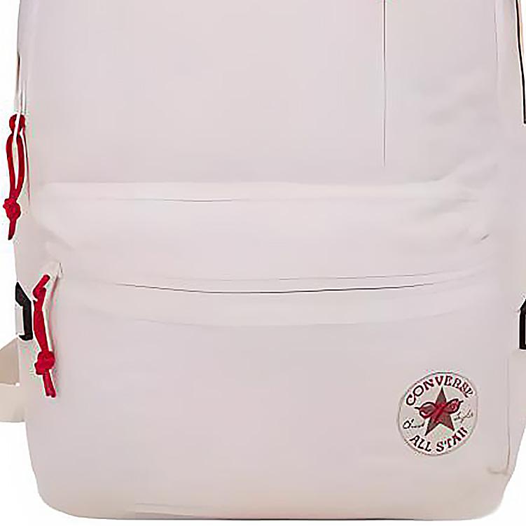 New Converse Polyester Backpack Unisex White 10028118-A01