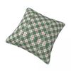 Plaid & Holiday Christmas Pillow Cover Novelty Pillow Case Sofa Bedroom Home Decor Cushion Cover Soft Printed Pillowcases Gift