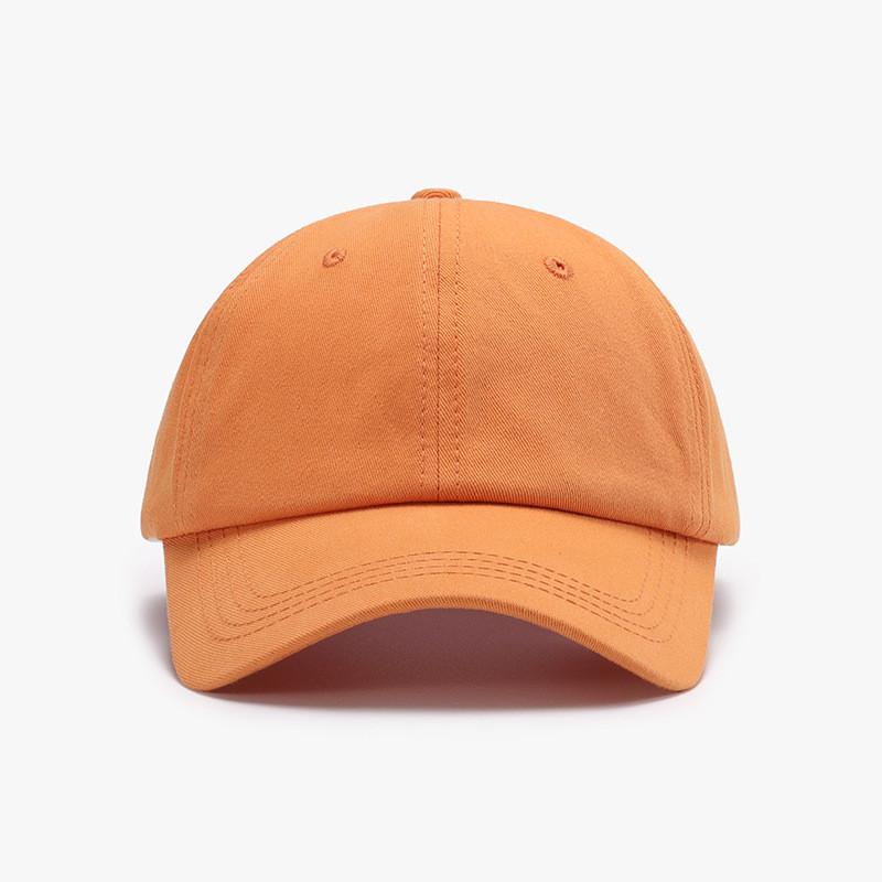Unisex Classic Black Cotton Baseball Hat With Curved Brim For Outdoor Sunshade And Casual Wear