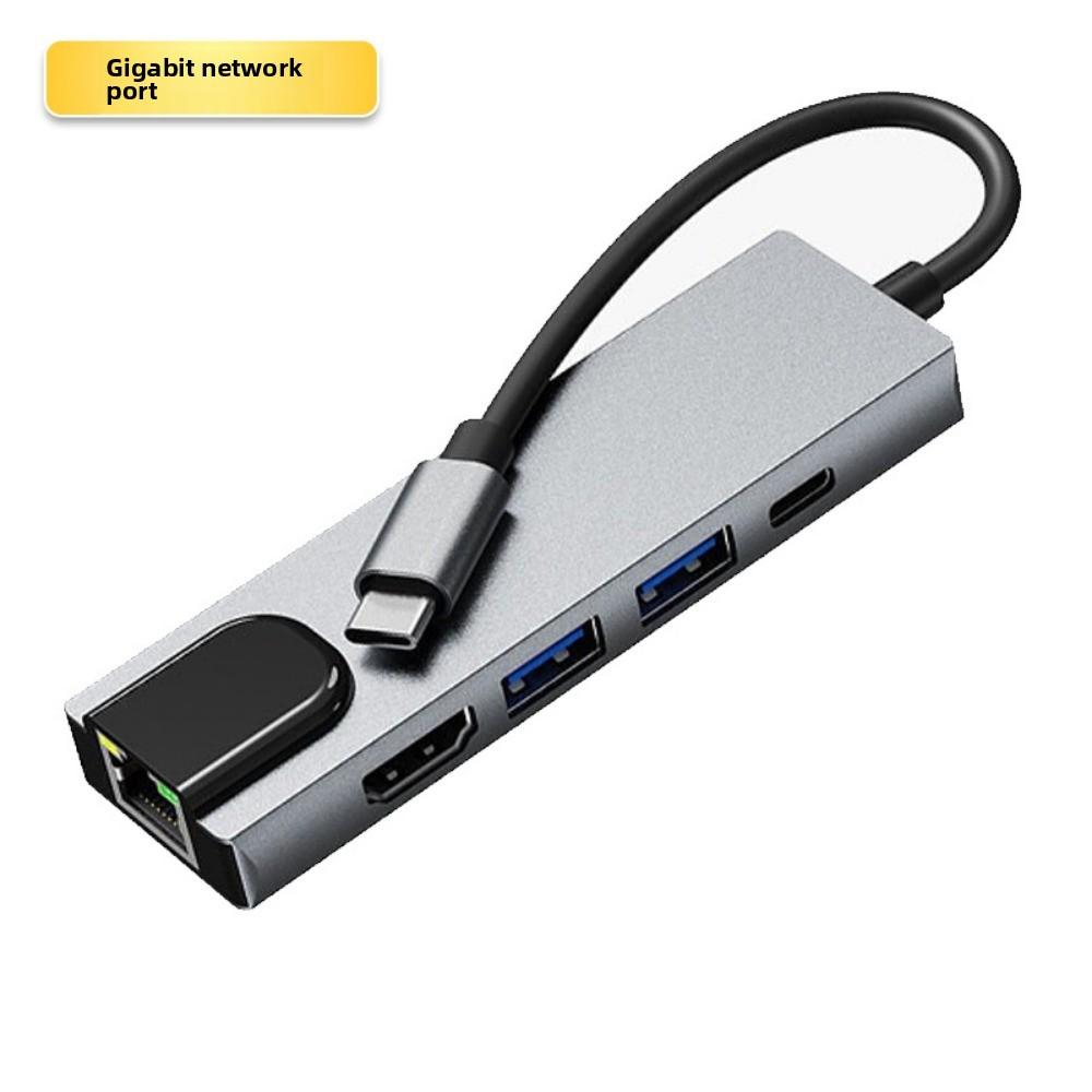 8-in-1 USB C Hub with Ethernet Port Multi Port Adapter Type C Dock for Laptop