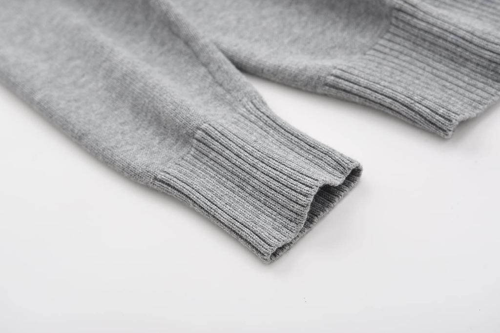 Enfants Knit Long Sleeve Cotton School Simple School Cold Weather Solid Size L Size 140 Chéris Children's Cardigan, Boys' V-Neck Sweater, Coat,