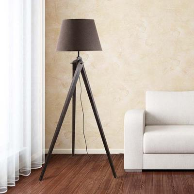 Hnědá stojací lampa 150cm model hluboký stativ Old Wood