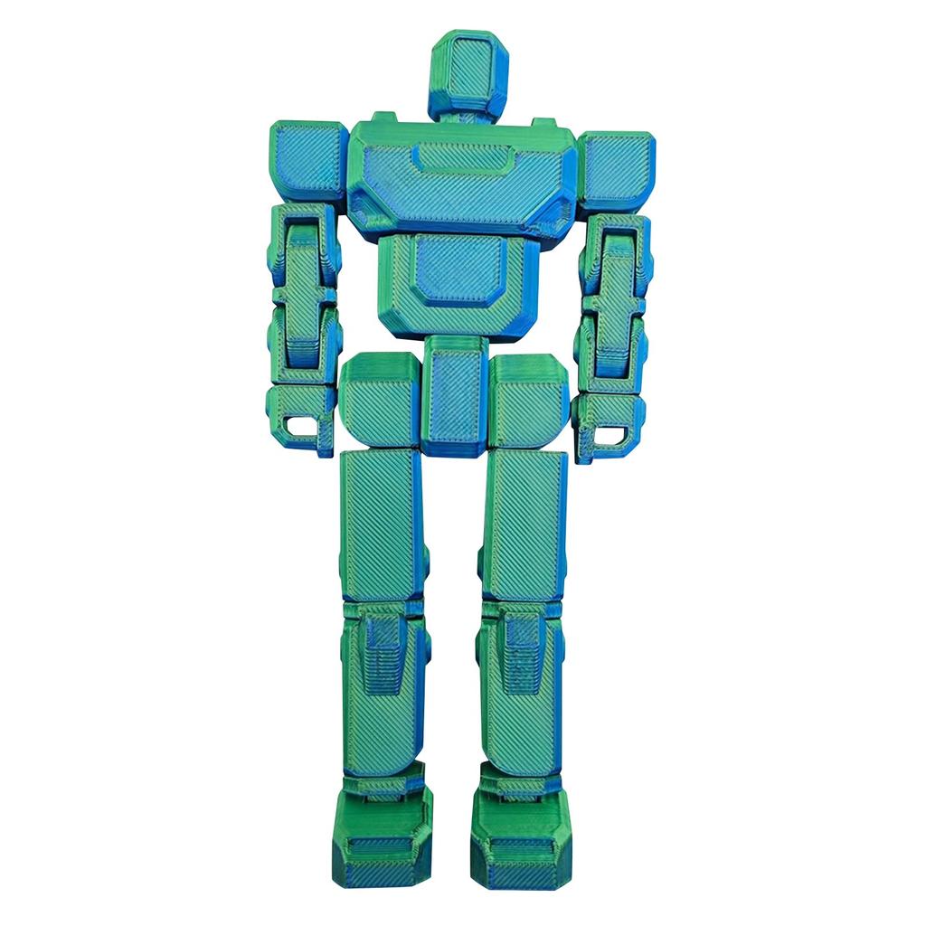 Joint Movable 3d Printed Doll Toy, Creative Decompression Desktop Ornament