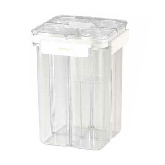 Contenitore per cereali multi-scomparto Barattolo per la conservazione con coperchio Buona tenuta Zucchero Cereali