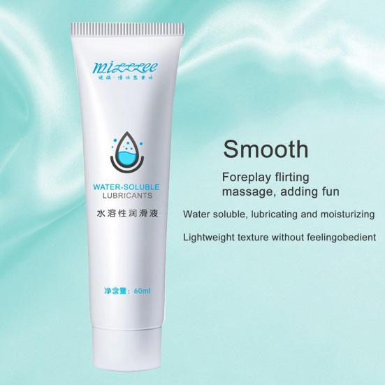 Yousheng 60ml Lubricant Non-Greasy Water Soluble Long-Lasting Anal Vaginal Lubrication Intimated Sex Lubrication for Women