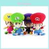 Adorável Super Mario Bros Bebê Mario Luigi Pelúcia Boneca Recheada 17cm Presente