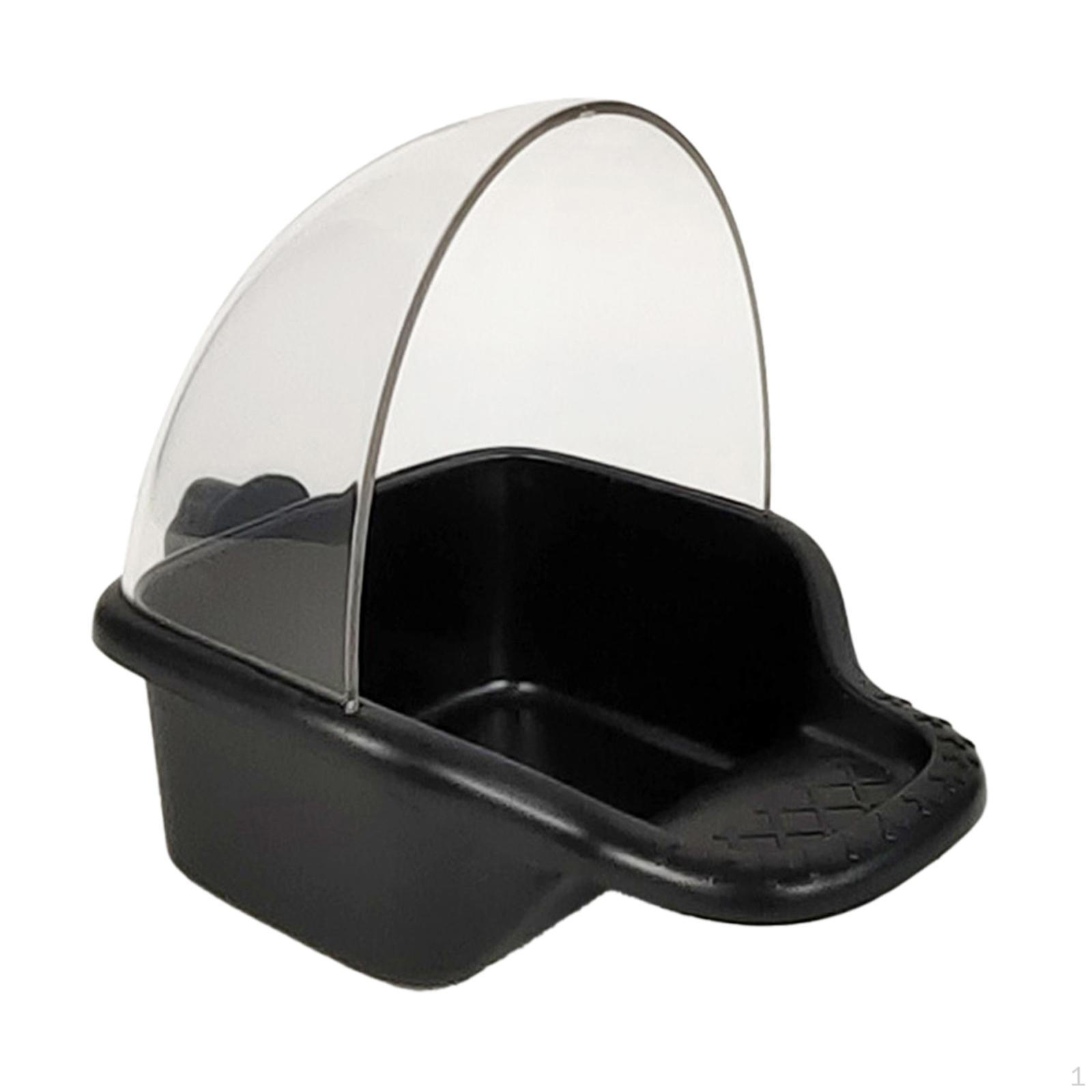 

Кормушка для птиц, аксессуар для клетки, полузакрытая подвесная коробка, чашка, для корелл, волнистых попугайчиков, жемчужных