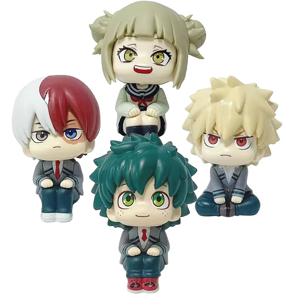 Vyhledat My Hero Academia Midoriya Izuku Anime Figurka Boku no Hero Academia Bakugo Katsuki Toga Himiko Akční Figurka Panenka Hračka Dárek