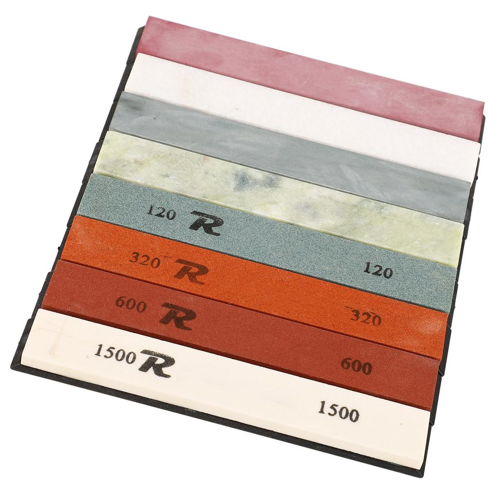 Kit Ascuțitor de Cuțite Piatră de Ascuțit Robustă Profesională Sistem de Ascuțit cu Unghi Fix pentru Bucătărie