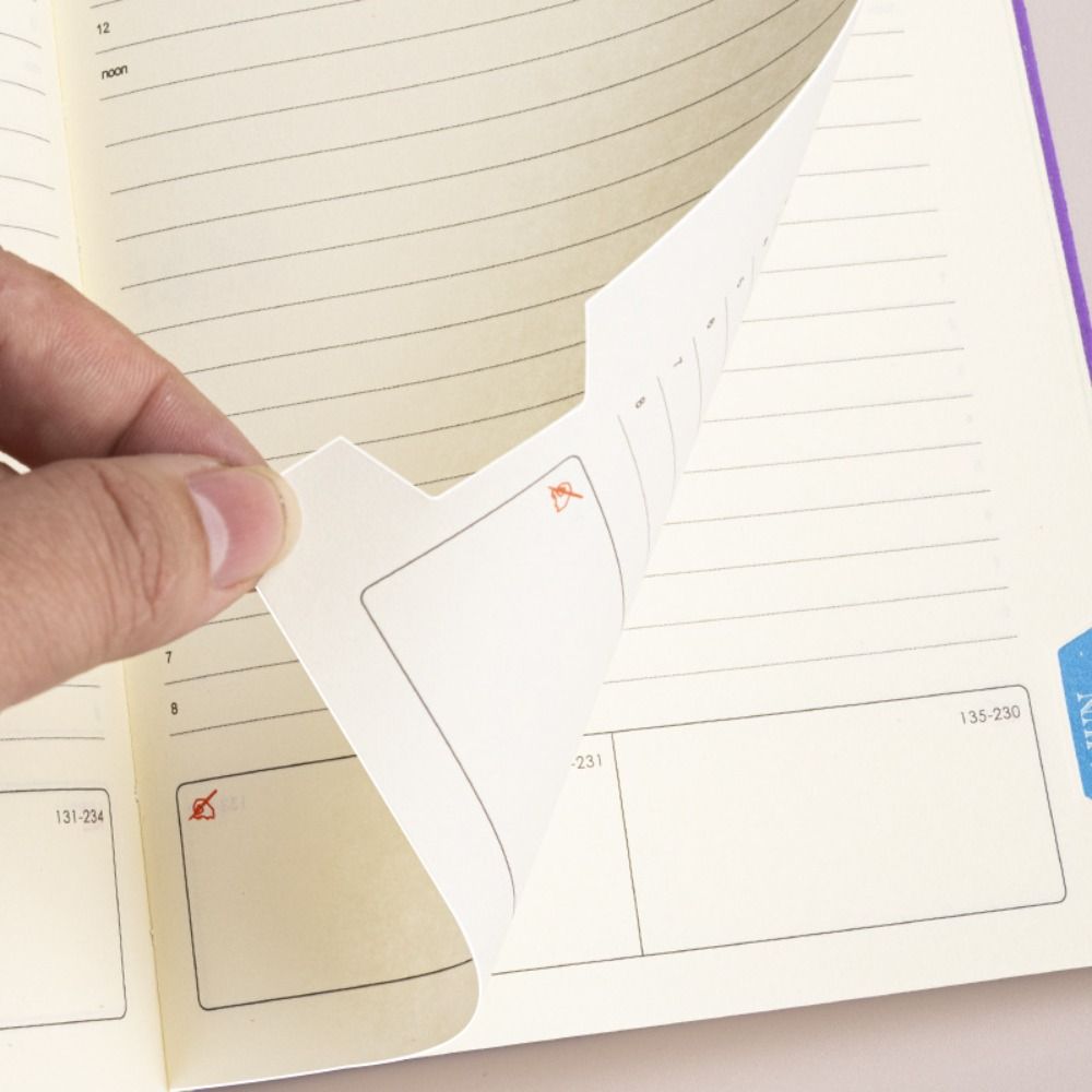 Portable A5 2027 Planner with Monthly & Weekly Plan Pages 365 Days Agenda Book Efficiency Schedule Notebook School Office