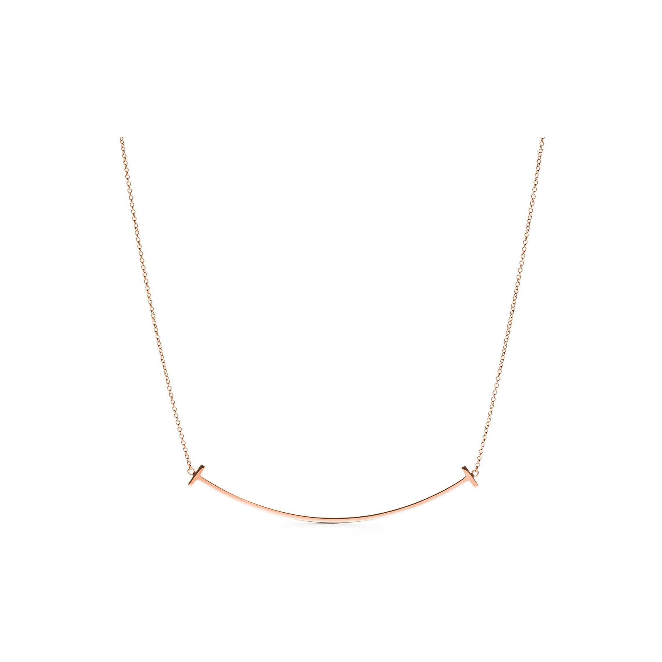 

Tiffany & Co. Серія Т Прикраса Смайлик Золотий Намисто 18 карат Жіноче намисто Рожеве золото 35189432,67513436 Box+Shopping Bag (Style Random),Standard