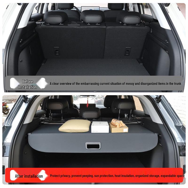 Baojun Yunhai Trunk Sunshade Curtain & Partition Board for Car Interior Modification Accessories