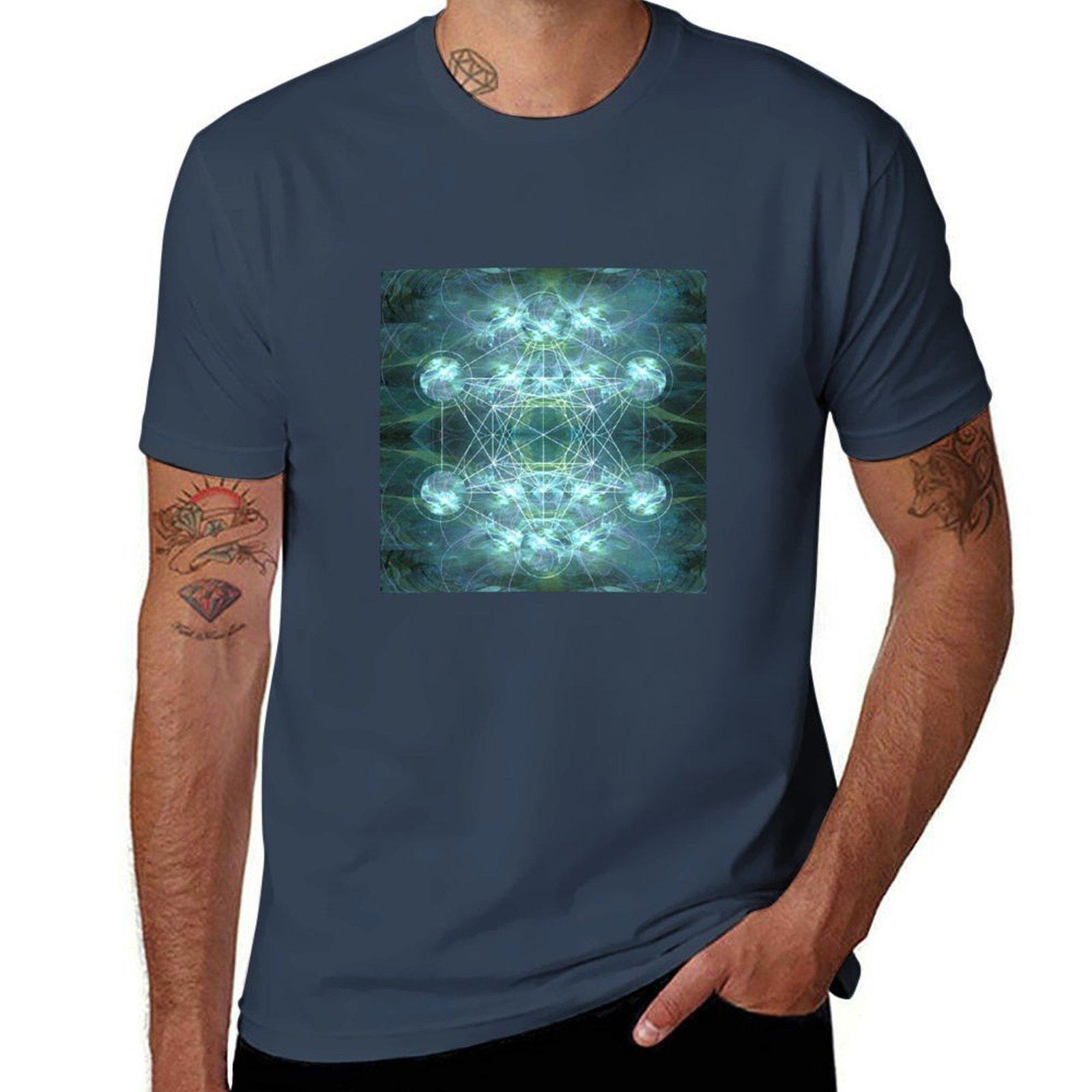 Metatrons Cube TShirt Holiday Vacation Tee Shirt S