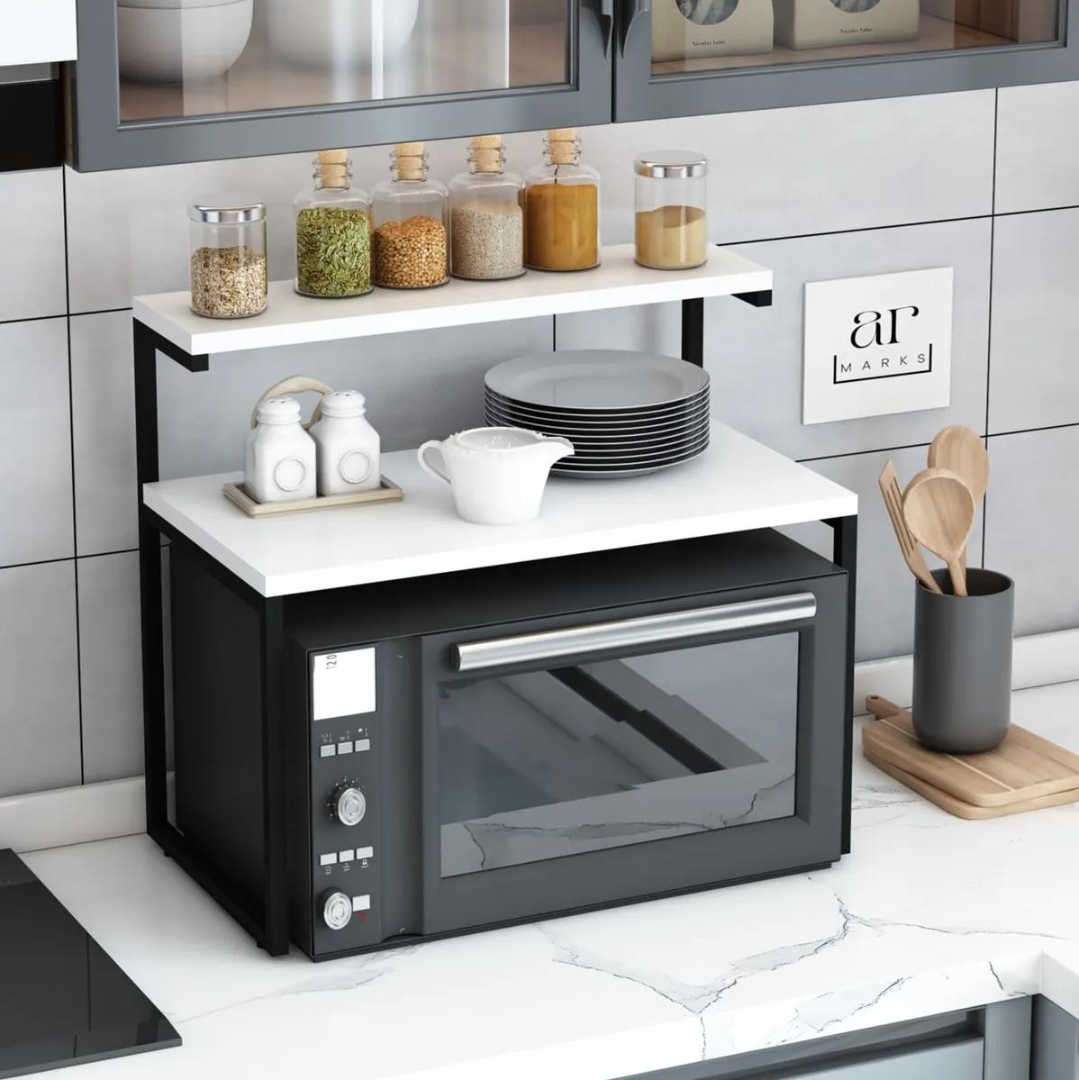 

Кухонный органайзер, микроволновый шкаф, двухъярусный микроволновый шкаф, подставка для духовки, подставка для специй