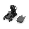 Universal Quick Release Action Camera Helmet Mount Adapter Base for GoPro 13 Insta360 X5 DJI Osmo Action 6 5 Pro Accessories