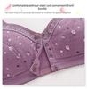 Ultra-Thin Lace Front Buckle Comfort Bra for Middle-Aged & Elderly Women
