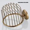 Wall Mounted Toilet Paper Dispenser Traditional Appearance Tissue Holders Simple Tool Without Assembly Bathroom Accessory