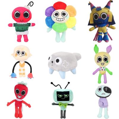 Dandy's World Plyšový Roztomilý Dandy World Šrot Vycpaná hororová hra Goob Pebble Plyšová panenka Soft Polštář Panenka Dárky pro děti