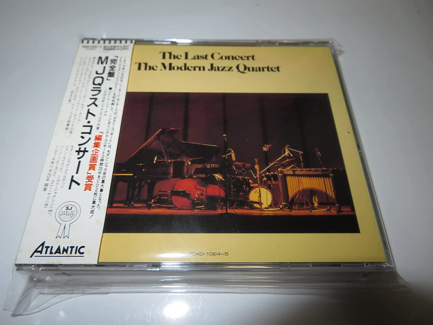 

CD MJQ Last Concert Complete Edition 50XD10245 ATLANTIC 1988 Japan ObiJazz Used