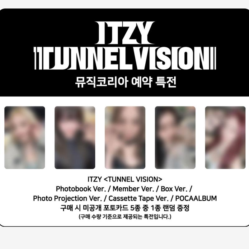 [Pre-order] ITZY - Tunnel Vision (Photo Projection Ver.)(Online Benefit)