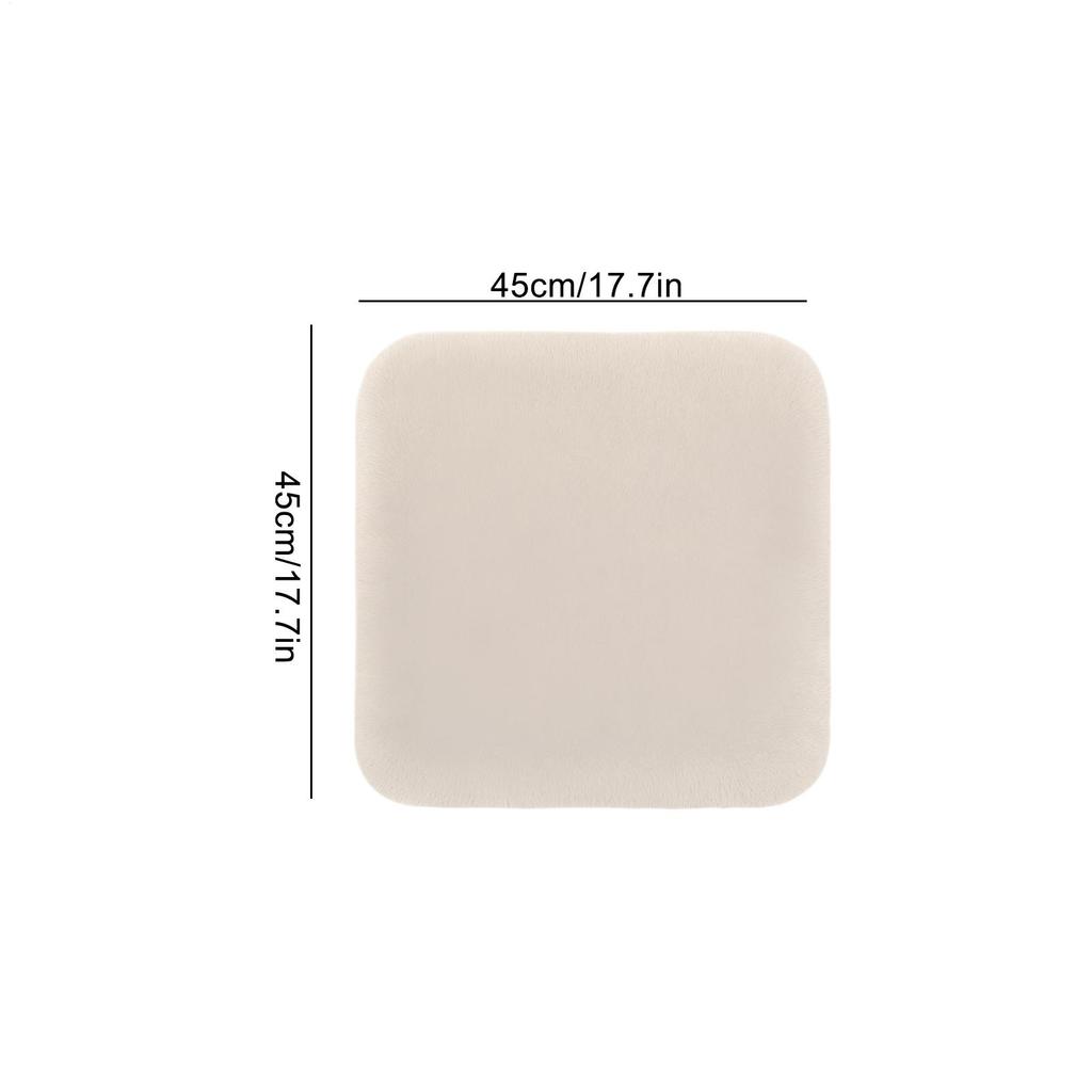 Plush Car Seat Cushion Comfort Soft Non-Slip Automotive Accessories Soft Car Seat Cushion For Truck SUV Van Minivan Sedan RV