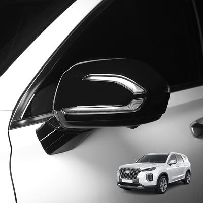 Exterior Accessories For Hyundai Palisade 2020-2026 Car Tuning Black Car Rearview Mirror Decoration Cover Trim Accessories