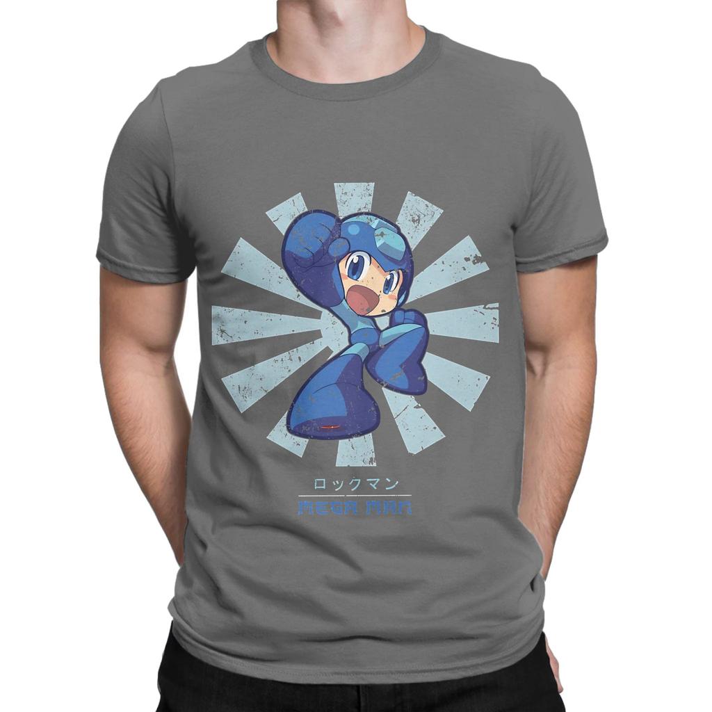 Mega Unisex Retro Japanese Funny Graphic 100 Cotton TShirt MegaUnisex Tees Tops For Unisex