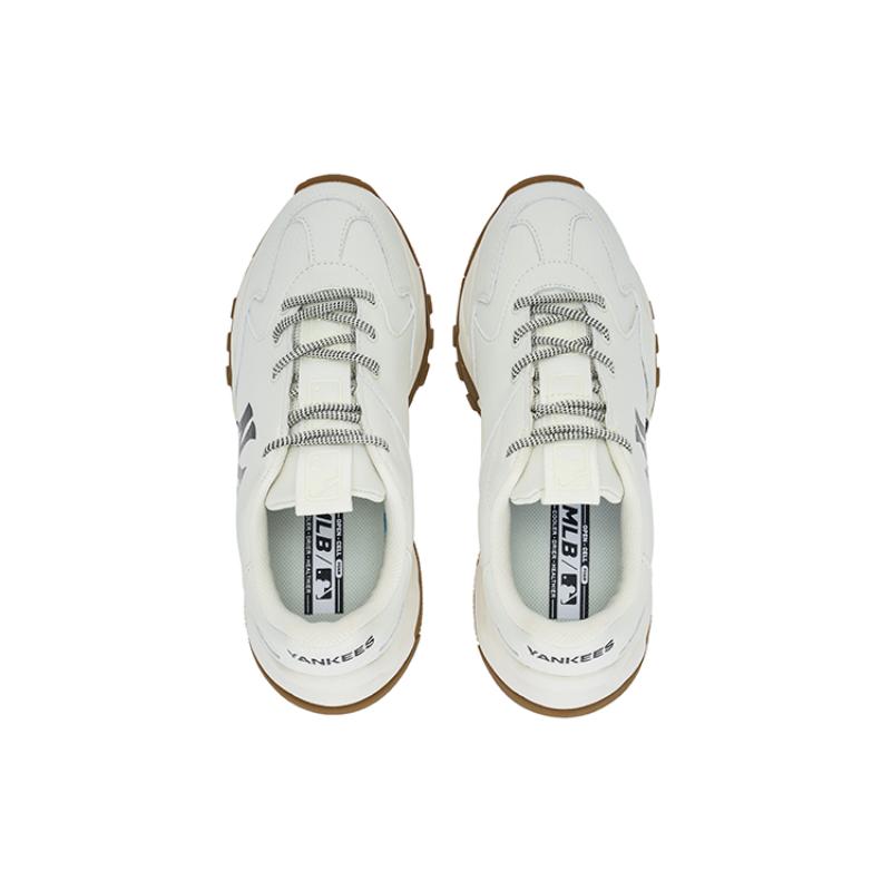 MLB Big Ball Chunky Low Top Chunky Sneakers Unisex Ecru Sneakers 3ASHBNA3N-50WHS