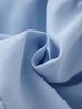 Smok Sommerkleid für Mädchen, Kleinkind-Sonnenkleid mit Rüschenärmeln und Lochstickerei, Einfarbig Blau, Mehrlagiges Partykleid für Kinder 3-7 J.