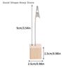 Portable Wooden Desktop Holder for Perfume Essential Oils Tester Paper Strip Aromatherapy Place Card Clips