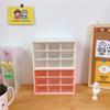 Multi-grid Storage Box Drawer Organization Transparent Jewelry Stationery Container