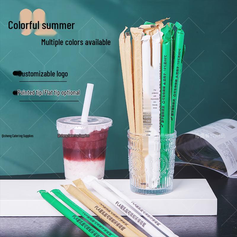 ZISIZ PLA Biodegradable Eco-Friendly Straw