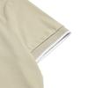 FILA Golf Series Simple Fashion Sports Comfortable Short Sleeve Polo Shirt Women tops Millet-Beige A11W615105FBG