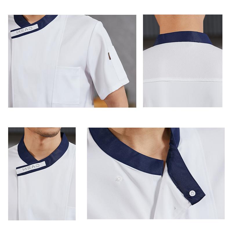 Catering Kitchen Uniform for Woman Chef's Jackets Professional Cooking Clothes Hotel Cook Shirt  Restaurant Waiter Workwear