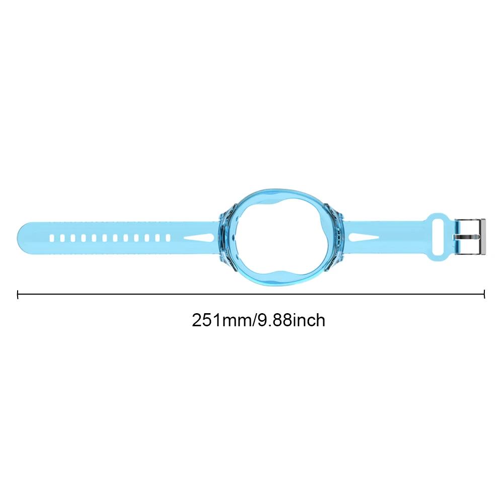 TPU Wristband Anti-Drop Bracelet Holder for Tamagotchi Uni Washable Adjustable Protective Case for Kids Teen Adults 6.3-8.85in