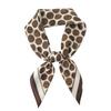 Blue Polka Dot Square Scarf Silk Scarf Neck High-end Thin Scarf Women's Autumn and Winter New Fashion Outer Shawl Scarf