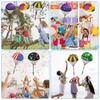 5pcs/lot Hand Throw Parachute Army Man Flying Toys for Kids Tangle Free Throwing Toy Parachute kids Outdoor Easter Chrismas Toys