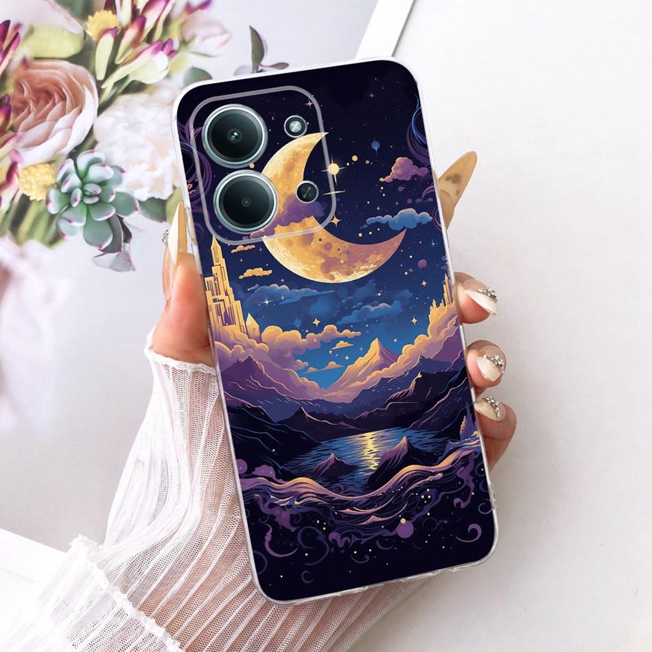 For Xiaomi Redmi 15C 4G Cool Dragon Tiger Pattern Phone Case For Redmi 15C 4G Soft Silicone TPU Covers Bumpers