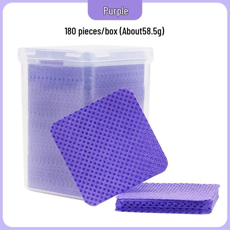 Lint-Free Nail Art and Eyelash Glue Cleaning Wipes